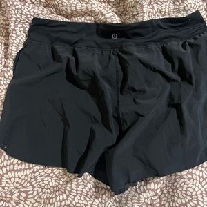 lululemon fast track shorts